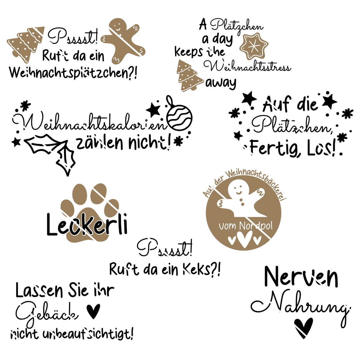 Keksdosen Sprüche Milbow